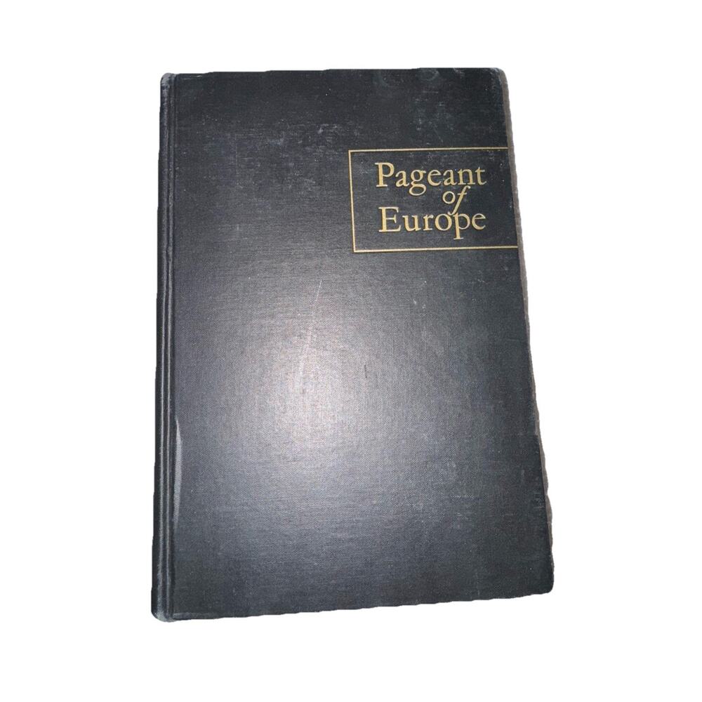 Pageant of Europe Sources and Selections Stearns Harcourt Brace Hardcover Book
